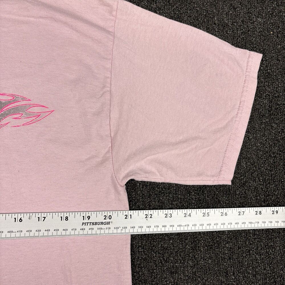 Gitcha Sum Racing Men’s T Shirt Short Sleeve Pink Signed! Size Large - Picture 3 of 7